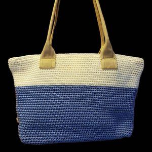 Great THE SAK woven shoulder bag. Pretty spring colors!